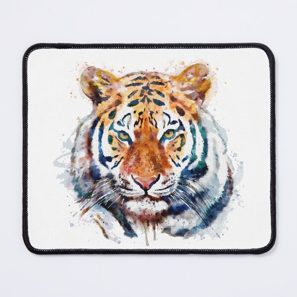 Item preview, Wild Focus: Tiger in Watercolor designed and sold by caracatita75.