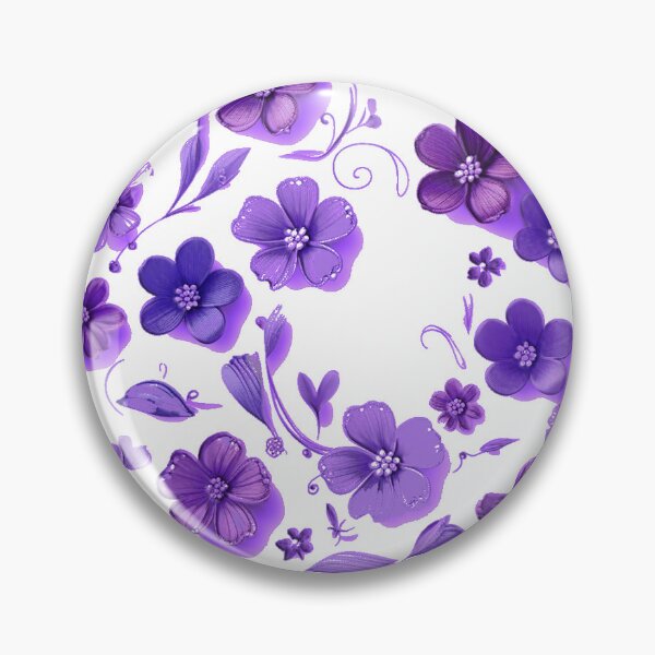 Item preview, purple beaty seamless floral designed and sold by  Mudikeys.