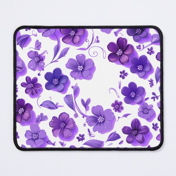 Item preview, purple beaty seamless floral designed and sold by  Mudikeys.