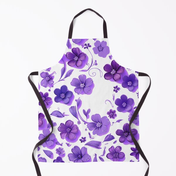 Item preview, purple beaty seamless floral designed and sold by Mudikeys.