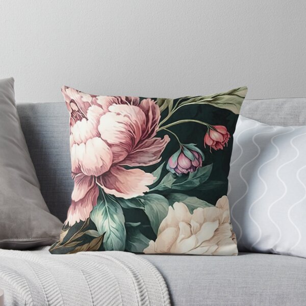 Item preview, Aquarelle de pivoines – Art floral pastel élégant designed and sold by HasHs.