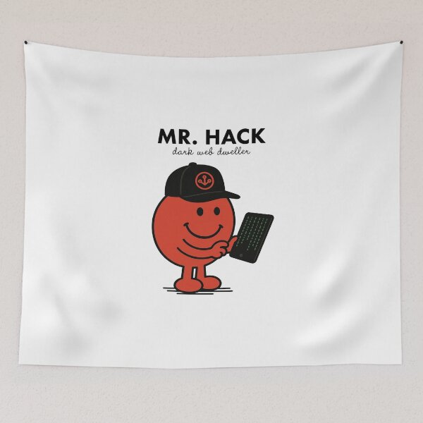 Item preview, MR. HACK designed and sold by The Unique Geek.