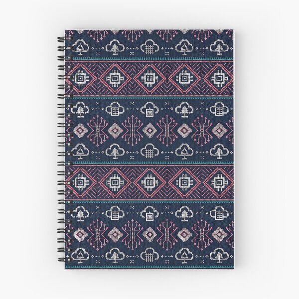 Item preview, Geeky Tech Knit Fair Isle Pattern designed and sold by tretyakov.