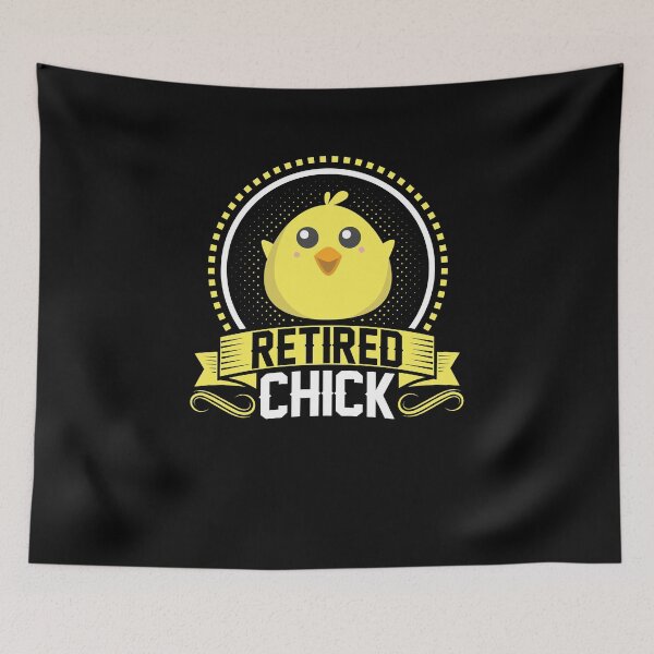 Item preview, Chick retirado designed and sold by TomGiantDesigns.