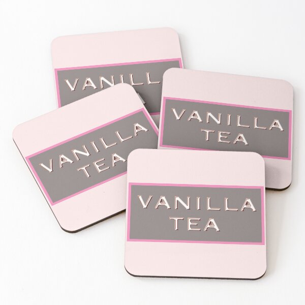 Item preview, Vanilla Tea Lettering Design With Delicious Flavor designed and sold by cremedecolor.