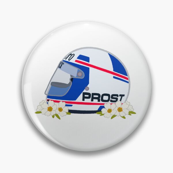 Item preview, Alain Prost 1981 Helmet With Flowers  designed and sold by OriDraws.