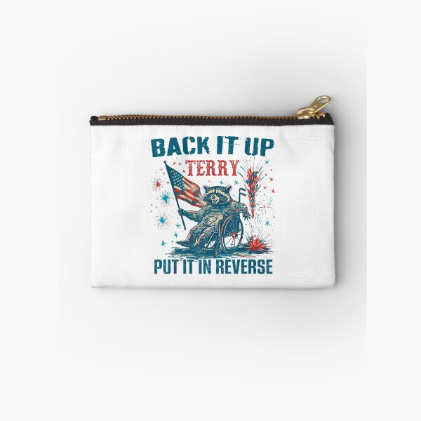 Item preview, Vintage Back It Up Terry Put It In Reverse Raccoon 4Th July Firework designed and sold by SpeedyPrints.