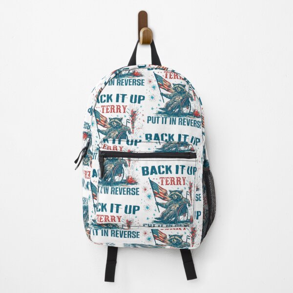 Item preview, Vintage Back It Up Terry Put It In Reverse Raccoon 4Th July Firework designed and sold by SpeedyPrints.