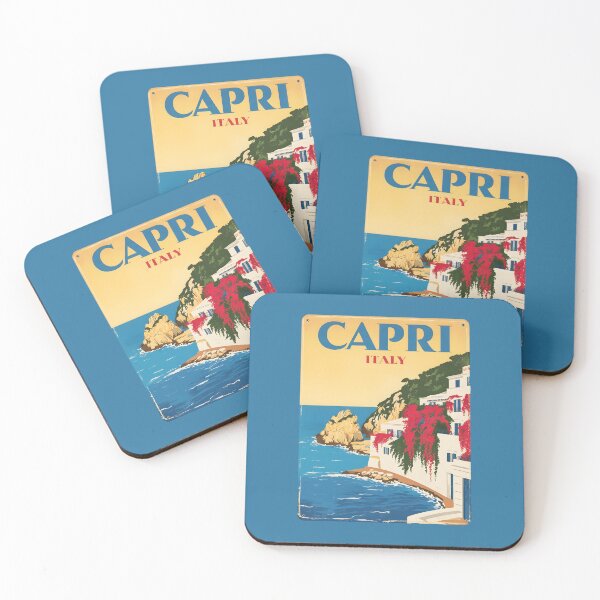 Item preview, A Vintage Art of Capri - Italy  designed and sold by GoodOldVintage.