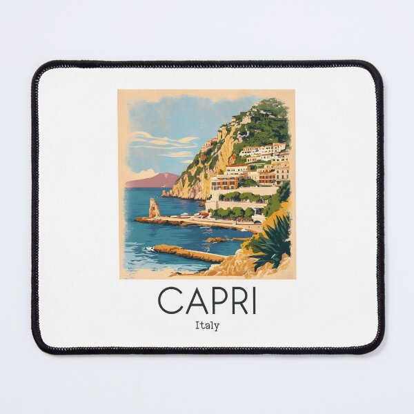 Item preview, A Vintage Illustration of Capri - Italy  designed and sold by GoodOldVintage.