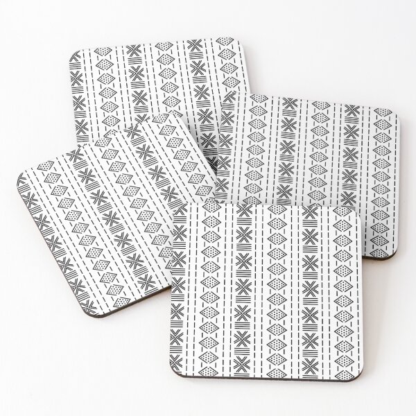 Item preview, Bogolan Pattern Stock Illustrations designed and sold by Wolagno.