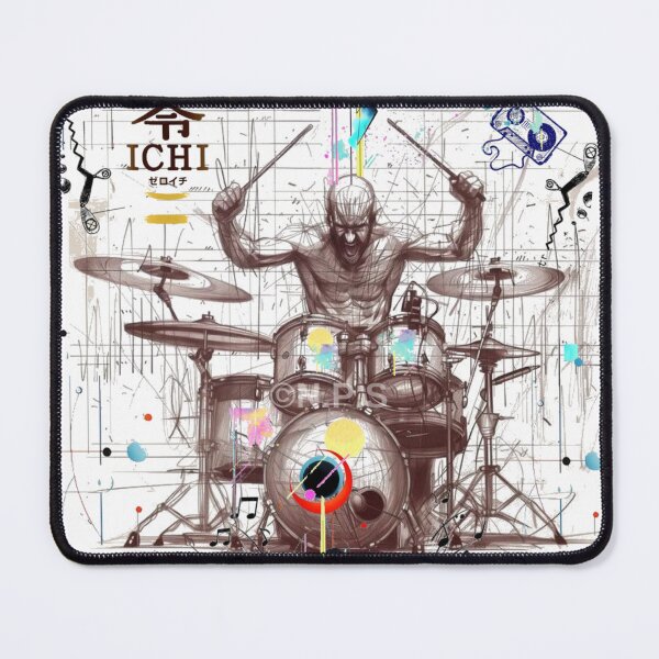 Item preview,  Eyes Owl Drummer designed and sold by Rosa1977.