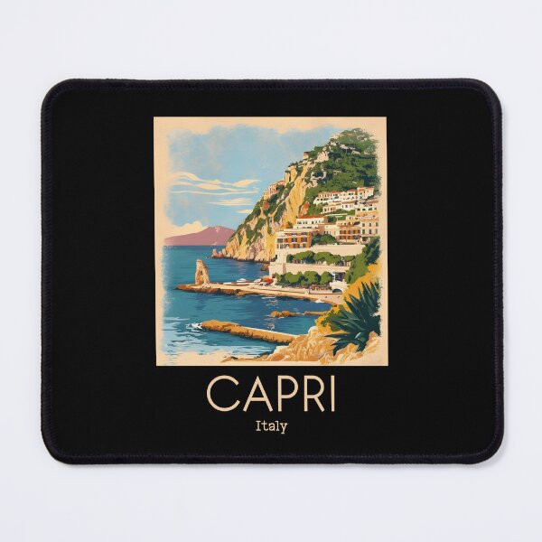 Item preview, A Vintage Illustration of Capri - Italy  designed and sold by GoodOldVintage.