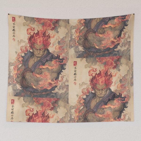 Item preview, Demon Akuma Street Fighter designed and sold by bapupa.