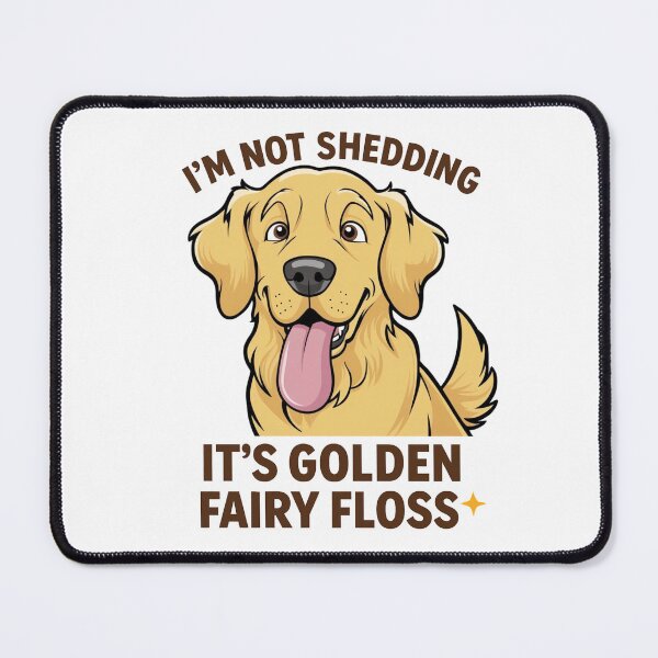 Item preview, Golden Fairy Floss - Happy Dog designed and sold by 03Golden-Leo.