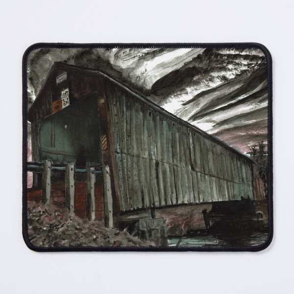 Item preview, Covered Bridge - Hoyts Station's Back Creek #2 designed and sold by Dureall Ramsdell.