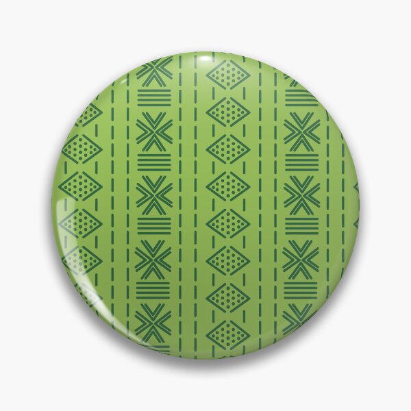 Item preview, Bogolan Green Pattern designed and sold by Wolagno.