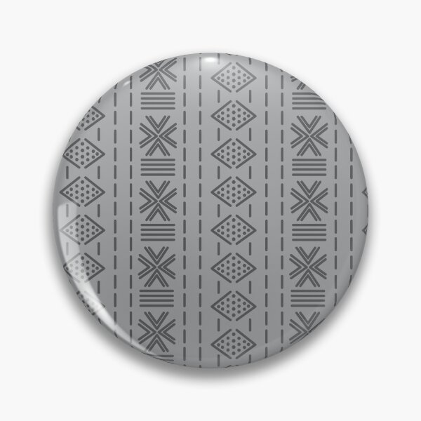 Item preview, Bogolan Grey Pattern designed and sold by Wolagno.