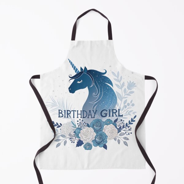 Item preview, Enchanted Unicorn Birthday Girl Art Print designed and sold by Melia-Store.