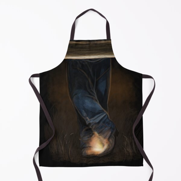 Item preview, Burning Boots, Painting designed and sold by AK-Hevonen.