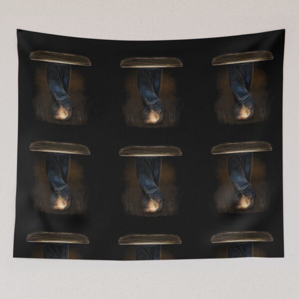 Item preview, Burning Boots, Painting designed and sold by AK-Hevonen.