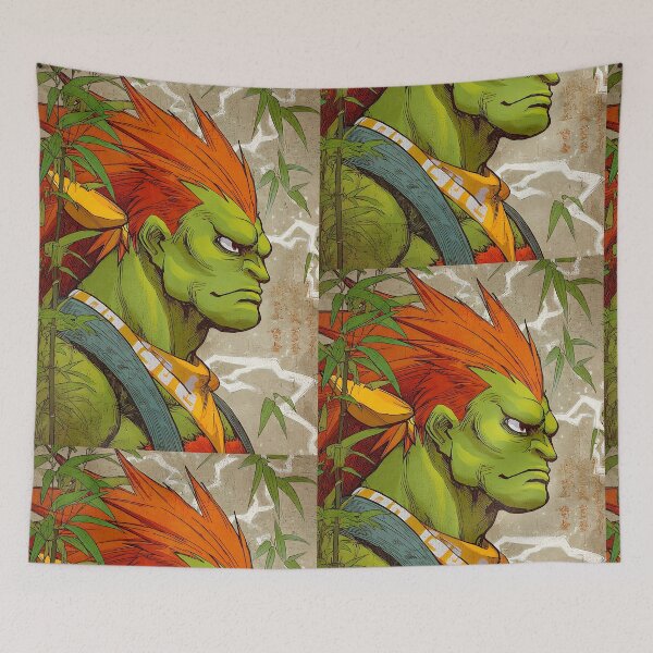 Item preview, Savage Beast Blanka Street Fighter designed and sold by bapupa.