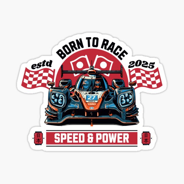 Item preview, Born to Race – Speed & Power  designed and sold by ByZimbo.