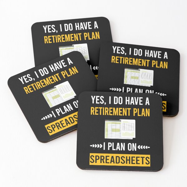Item preview, Retirement Plan Spreadsheet Spreadsheets designed and sold by zuehloxerxk.