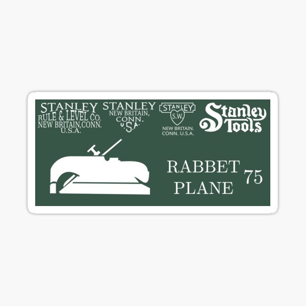 Item preview, Stanley block plane #75 box label designed and sold by chgans.
