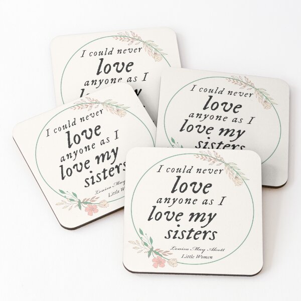 Item preview, Love My Sister | Gifts for Sisters | Sister gift | Little Women, designed and sold by Gems-Canvas.
