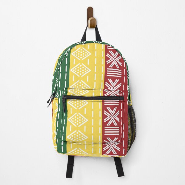 Item preview, Bogolan Rasta three colors - red yellow green designed and sold by Wolagno.