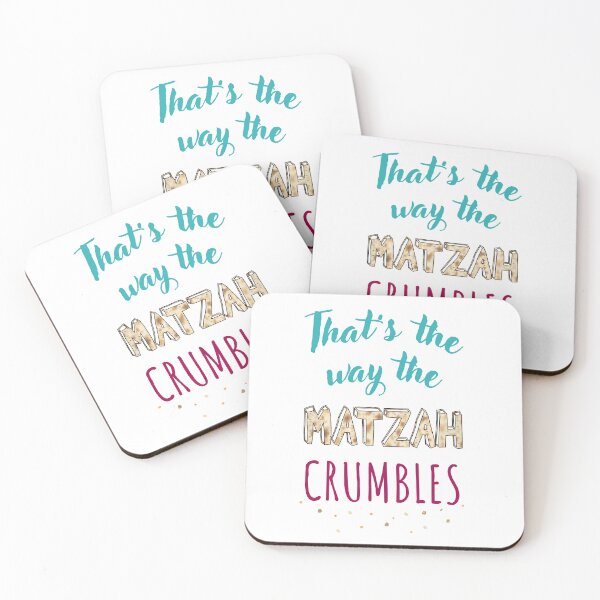 Item preview, That's the Way the Matzah Crumbles  designed and sold by Gems-Canvas.