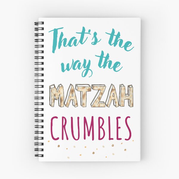 Item preview, That's the Way the Matzah Crumbles  designed and sold by Gems-Canvas.