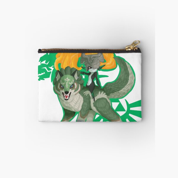 Item preview, Twilight princess with green wolf inspired from zelda designed and sold by Les ateliers Miloja.