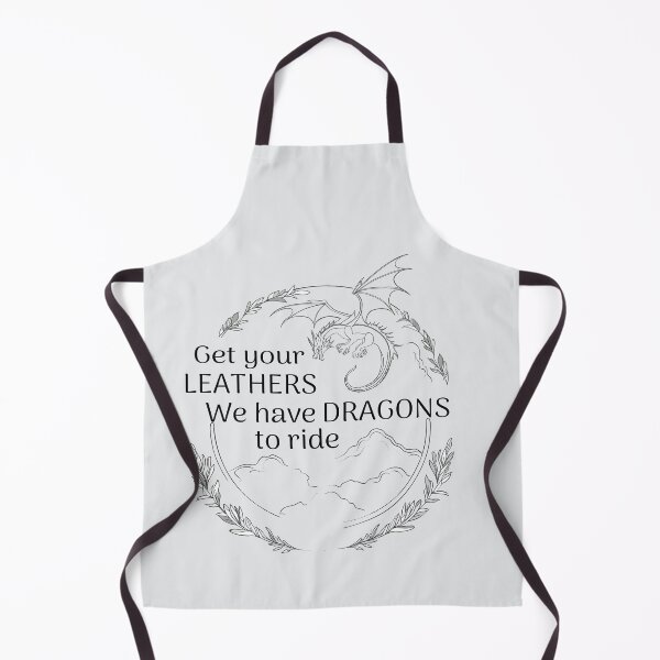 Item preview, Get Your Leathers We Have Dragons to Ride designed and sold by Gems-Canvas.