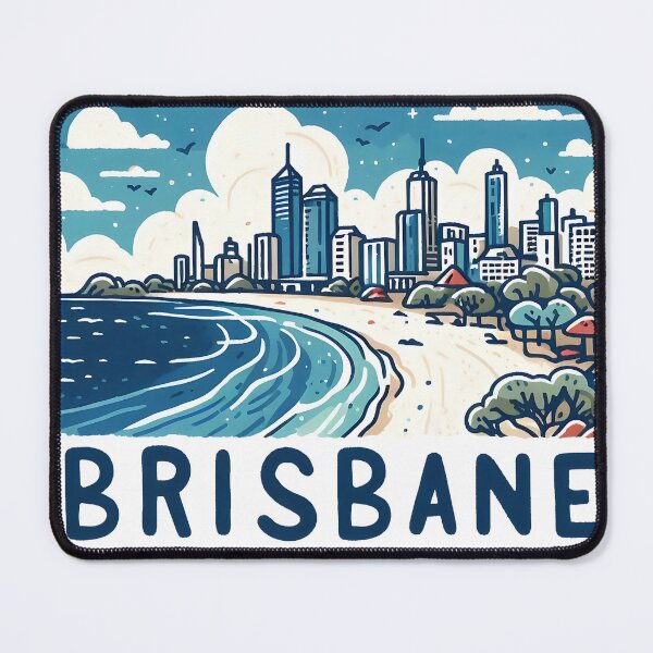 Item preview, Brisbane Australia designed and sold by WanderlustCoCo.
