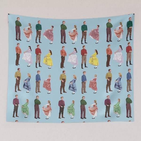 Item preview, Seven Brides for Seven Brothers Movie Art designed and sold by Gems-Canvas.