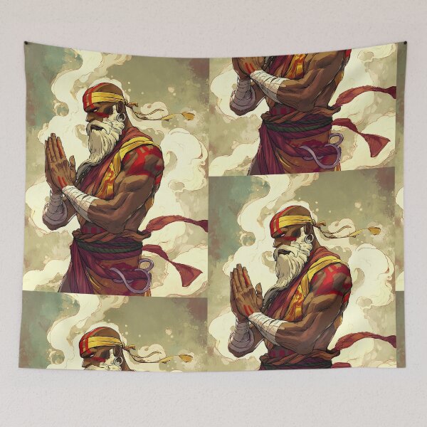 Item preview, Yoga Fire Dhalsim Street Fighter designed and sold by bapupa.