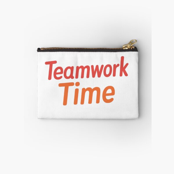 Item preview, Teamwork Time – Playful Handwritten Words in Fox Colors designed and sold by Educational Prints & Fun ABC Designs.