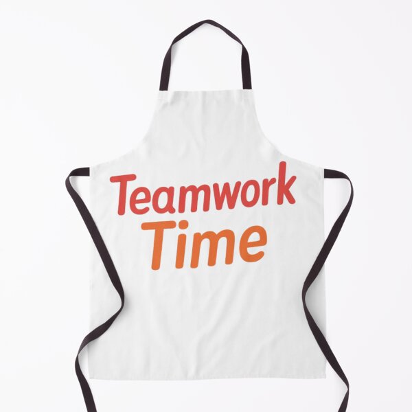 Item preview, Teamwork Time – Playful Handwritten Words in Fox Colors designed and sold by Educational Prints & Fun ABC Designs.