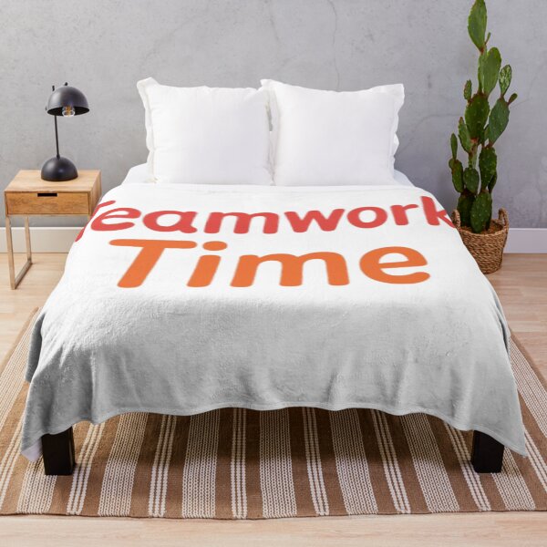 Item preview, Teamwork Time – Playful Handwritten Words in Fox Colors designed and sold by Educational Prints & Fun ABC Designs.