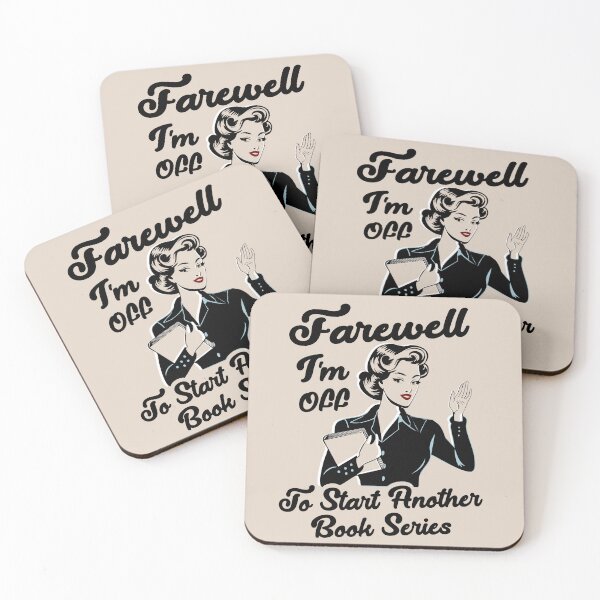 Item preview, Farewell I'm Off To Start Another Book Series  designed and sold by Gems-Canvas.