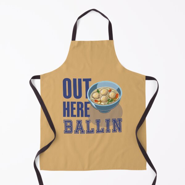 Item preview, Out Here Ballin Funny Jewish Gift designed and sold by Gems-Canvas.