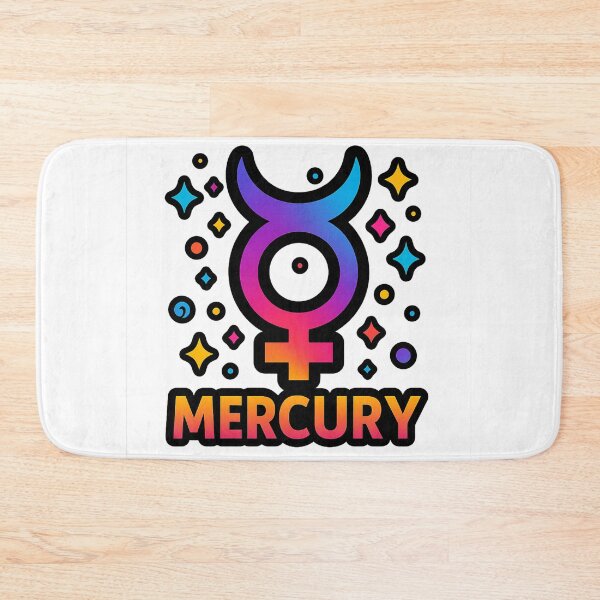 Item preview, Mercury • Psychedelic Astral Symbol designed and sold by sifo2024.