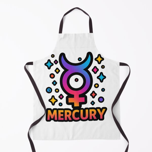 Item preview, Mercury • Psychedelic Astral Symbol designed and sold by sifo2024.