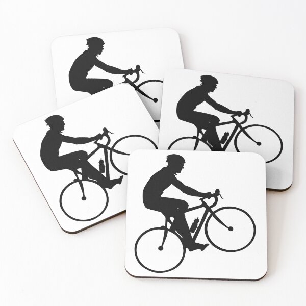 Item preview, Cyclist Silhouette designed and sold by shekimaksuti.