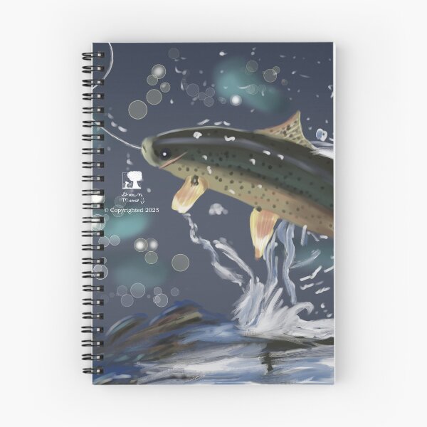 Item preview, Fishing Trout designed and sold by GraceMMorris.