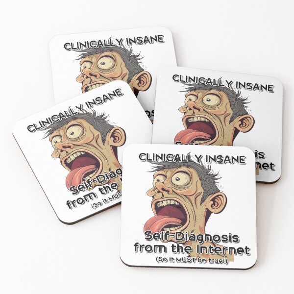 Item preview, Clinically Insane designed and sold by MarkColeImaging.