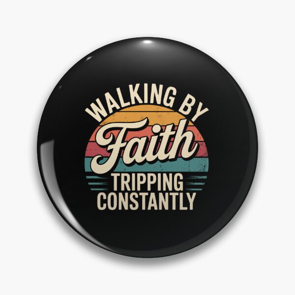 Item preview, Vintage Christian Bible Walking By Faith Tripping Constantly  designed and sold by artcultreone.