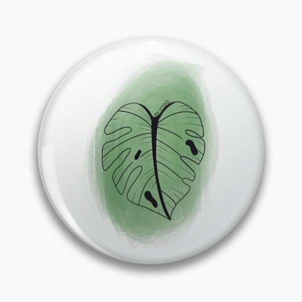 Item preview, Monstera Leaf – Minimalist Illustration with Green Watercolor designed and sold by MH-Studio.